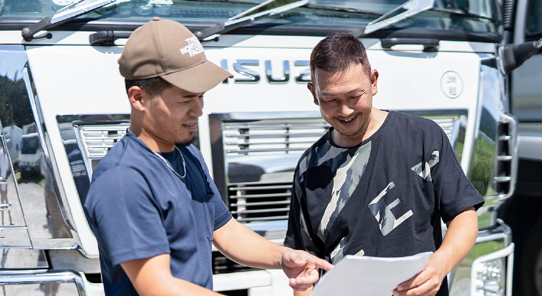 スタッフ同士の会話