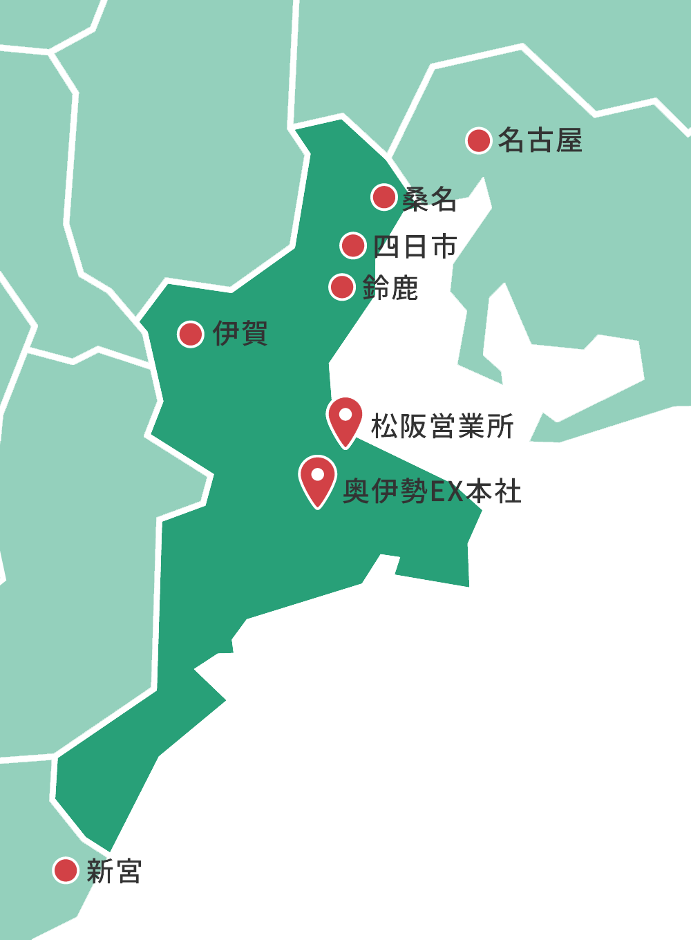 配送エリアマップ